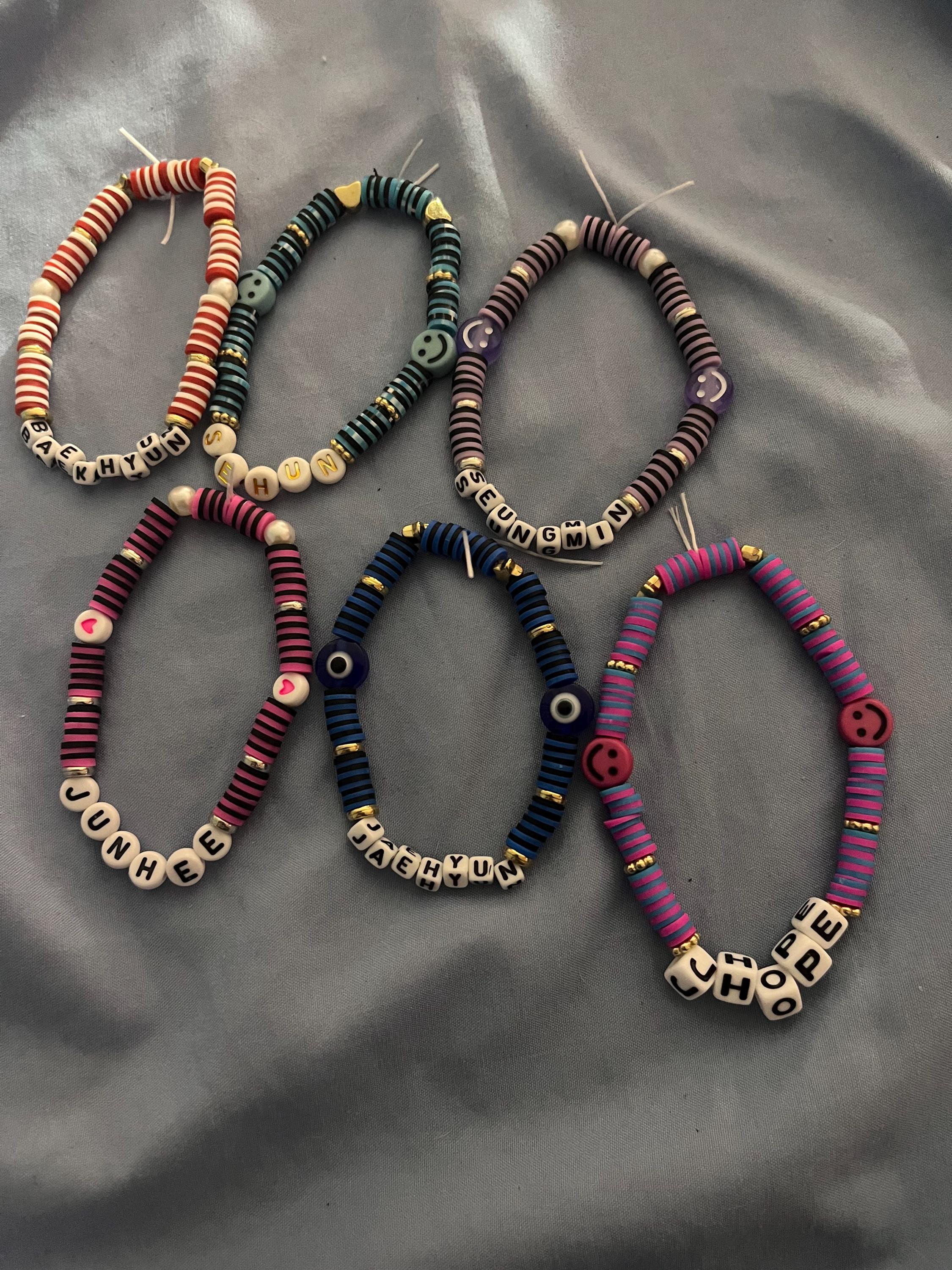 Custom kpop bracelets