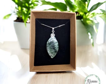 Seraphinite & 925 Silver Necklace