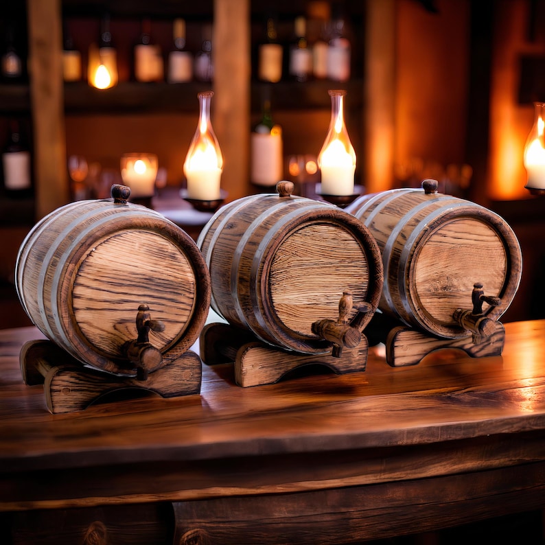 Casks with Waxing (Aged + Waxed)