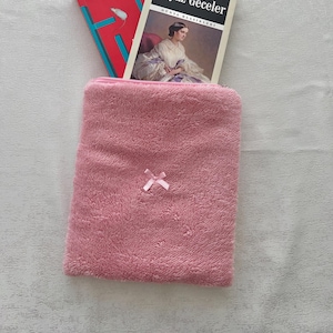 Copertina per libri, Copertina per libri gonfia, Copertina per libri con cerniera Copertina per libri, custodia per libri, borsa per libri, idea regalo per amanti dei libri, accessori per libri, regalo per lei