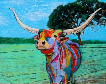 Mesquite Joe II the Texas Longhorn