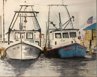 Rockport Shrimp Boats