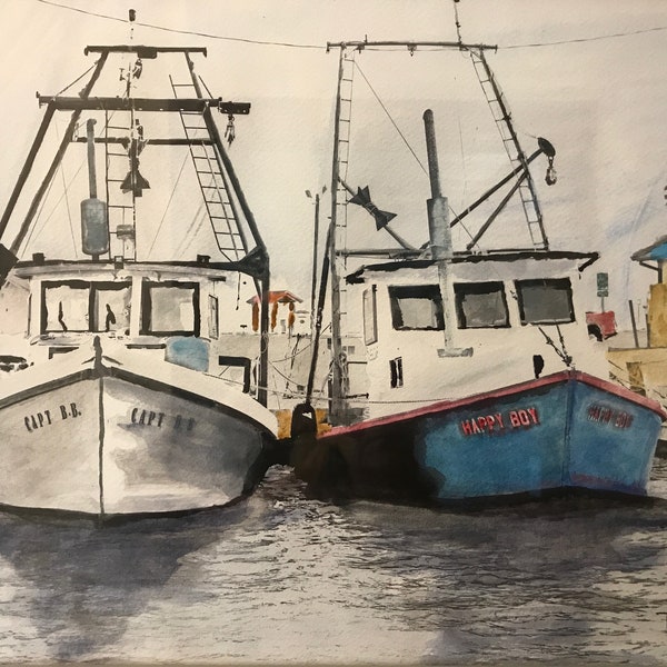 Rockport Shrimp Boats