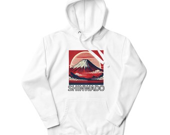 Mount Fuji Hoodie, Hokusai Ukiyo-e Japanese Art