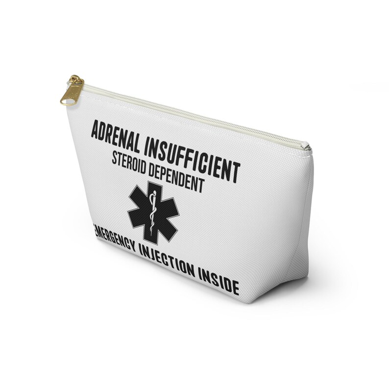 Addison's Emergency Kit Pouch, Adrenal Insufficiency Travel Bag ...