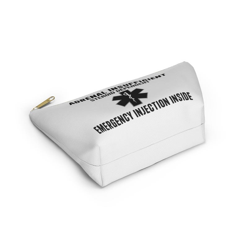 Addison's Emergency Kit Pouch, Adrenal Insufficiency Travel Bag ...