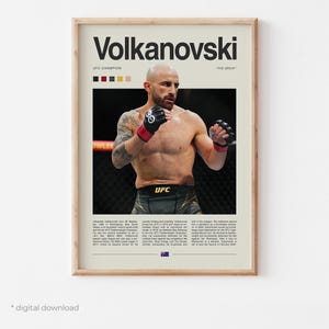アレックス・ペレイラのポスター - MMAデジタルダウンロード、UFC
