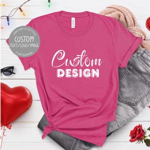 Custom DTF Printed T-Shirt: Personalized Text, Logo, or Photo