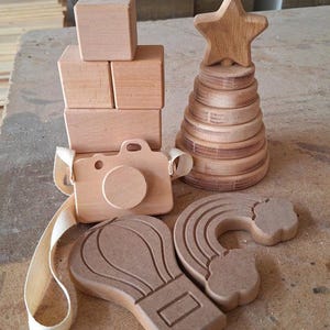 Handmade Organic Wooden Toys: Eco-Friendly Toddler Gift
