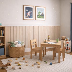 Paintable Raw MDF Wall Panel: DIY Accent Wall (45x102 cm) image 7