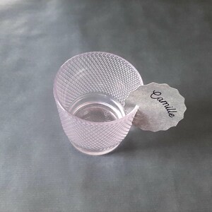Marque place, marque place papier, marque place verre