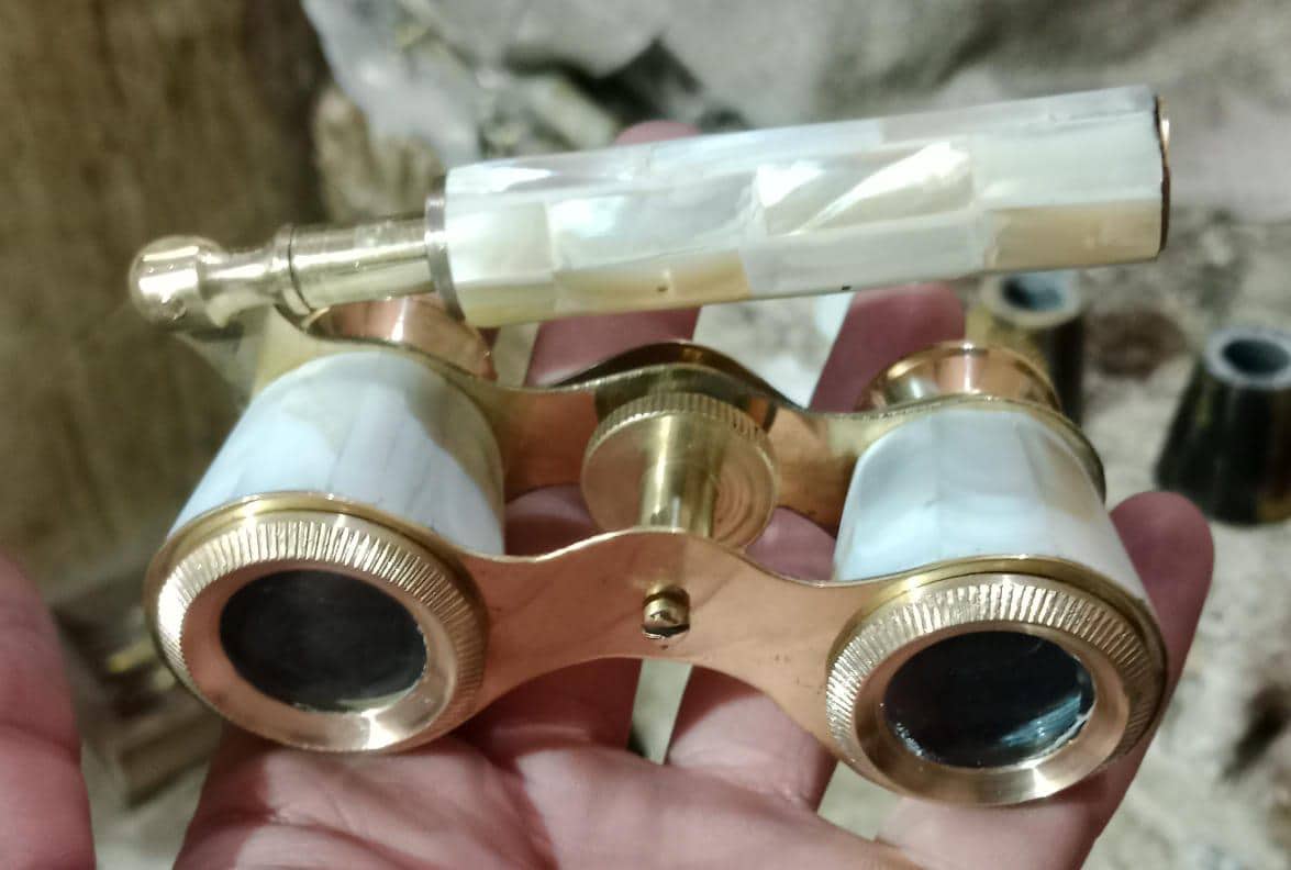 Antique opera glasses with handle - Etsy 日本