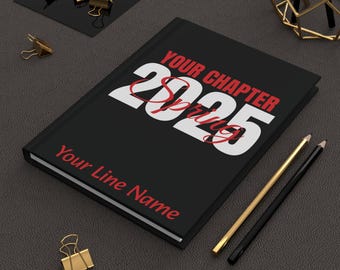 Personalized DST Soror Crossing Year Journal
