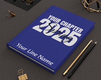 Personalized Zeta Soror Crossing Year Journal