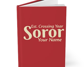 Diário Soror Personalizado | Delta Sigma Theta