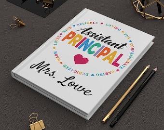 Personalized Assistant Principal Journal-White