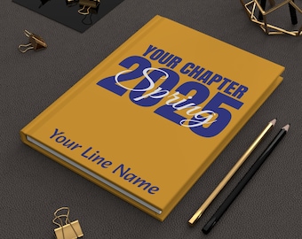 Personalized SGRho Soror Crossing Year Journal