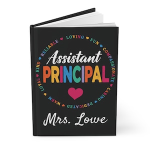 Personalized Assistant Principal Journal-Black
