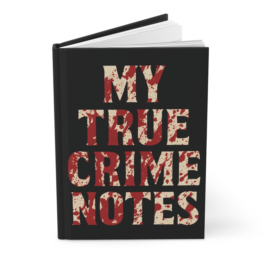 True Notes True Crime Notes Hardcover Journal | 150 Lined Pages - Etsy