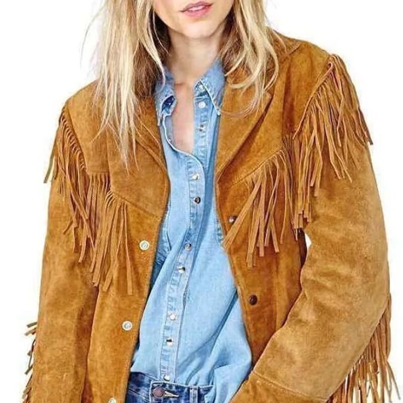Fringe Suede Jacket