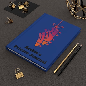 Football Theme Hardcover Journal - Writing Book for Football Enthusiasts, Notebook, Sports Diary, Gift for Soccer Fans, Soccer Lover