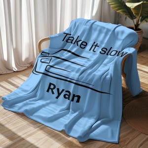 Cozy Car Lover&#39;s Velveteen Plush Blanket - Customizable Gift for Auto Enthusiasts, Soft Throw Blanket, Relaxation, Home Decor