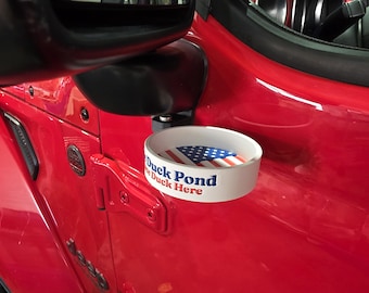 The Duck Pond 2.0 Jeep JL/JLU/Gladiator/Magnet First Responder Edition American Flag