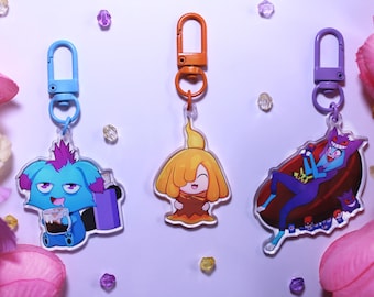 Palworld inspired 2in Acrylic Keychain Charms