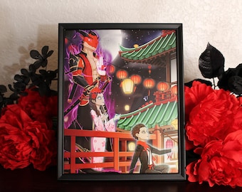 Original Character Rath Illustration, Homemade Art Print, 5x7" & 8x10"