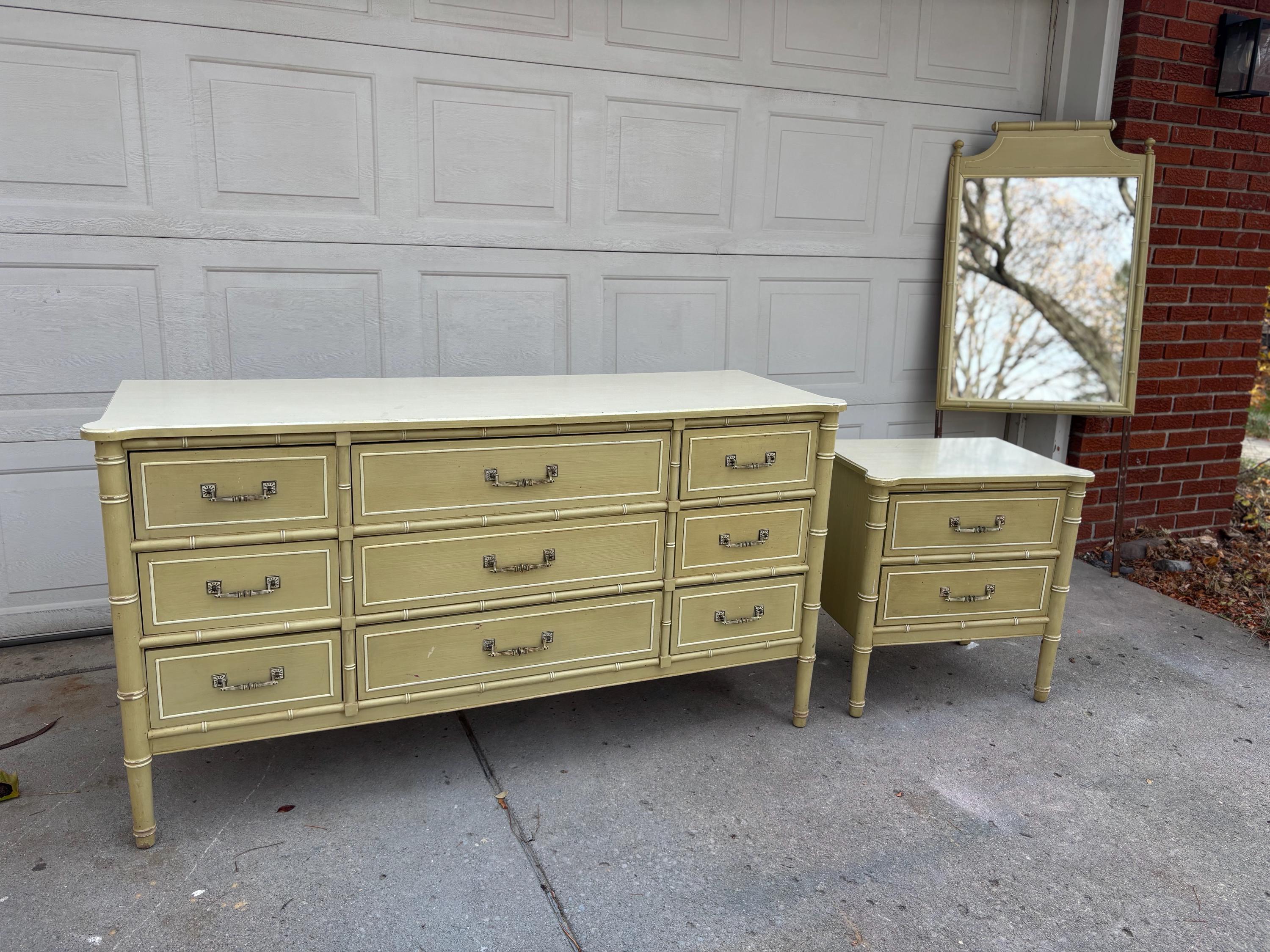 希少】Henry Link ヴィンテージ6ドロワー チェスト 高級無垢材 収納