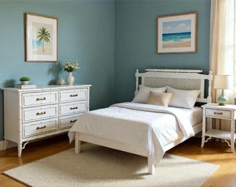 Dixie Faux Bamboo Headboard | Ready for Customization