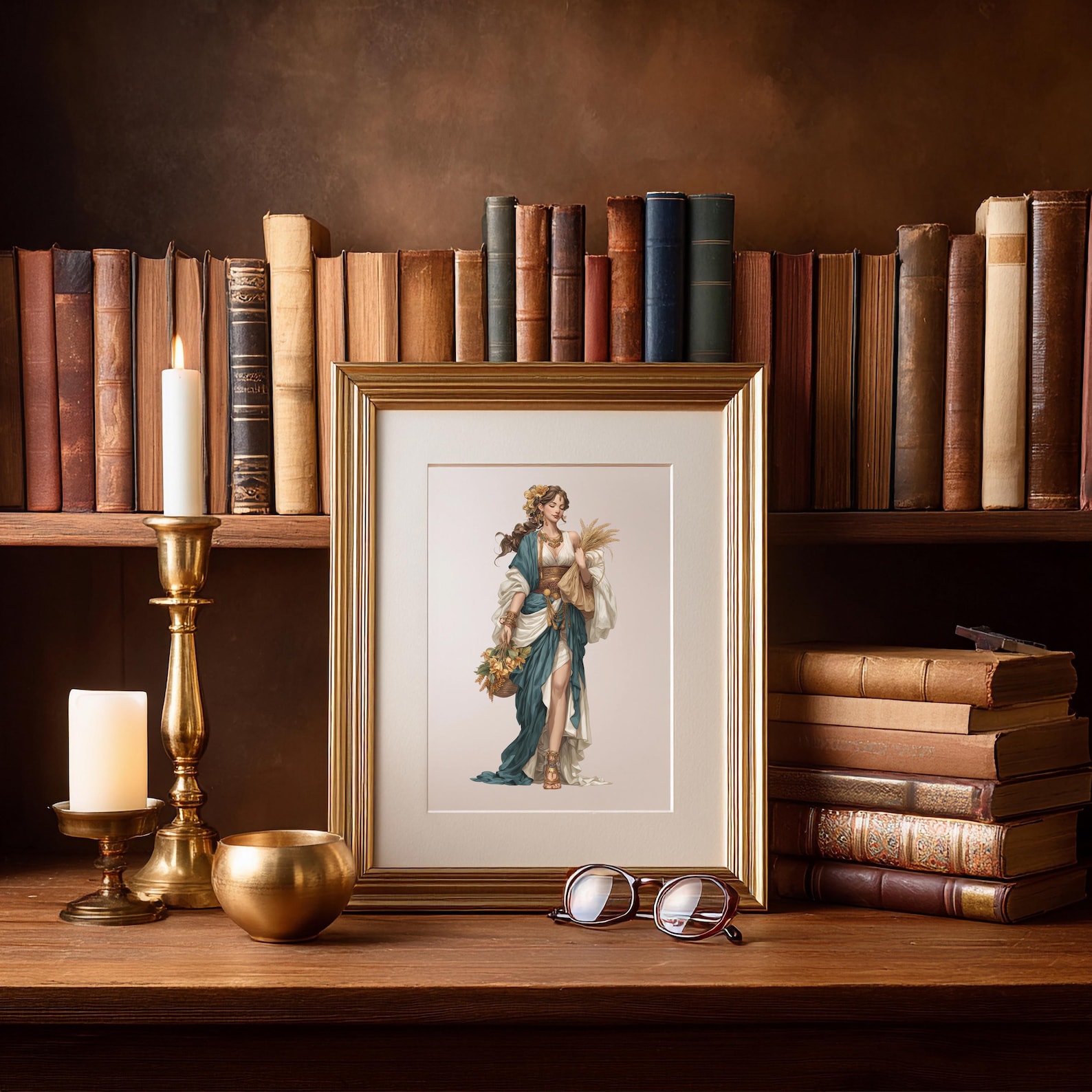 Roman Gods Clipart, Ancient Mythological PNG, Fantasy Scrapbooking and ...
