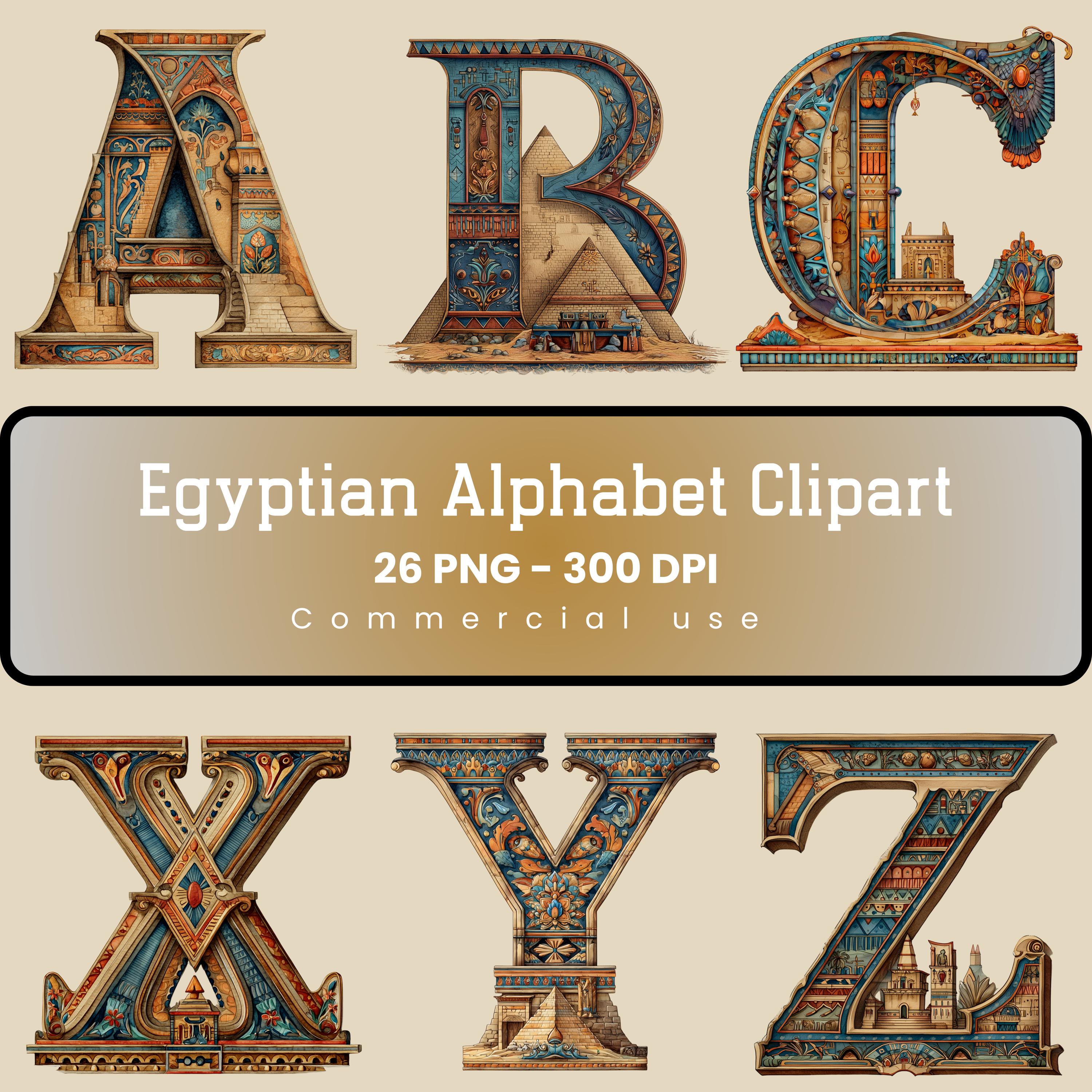 Egyptian font - Etsy.de