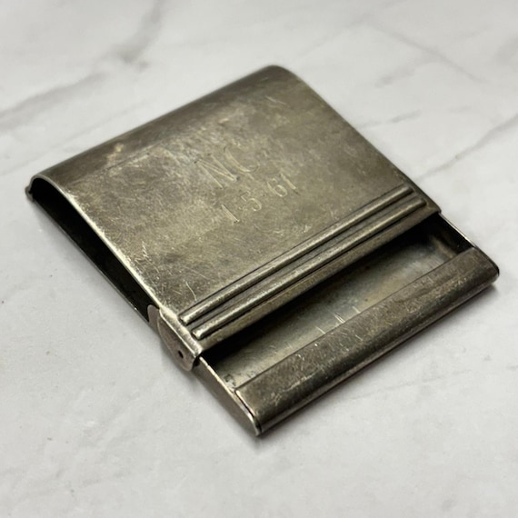 Rare Tiffany & Co. Sterling Silver 925 Hinged Flip Matchbook Cover