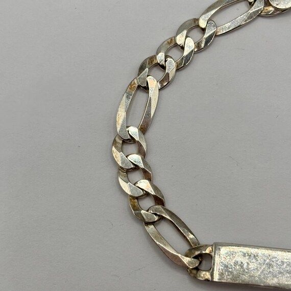 ヴィンテージ イタリア製 スターリングシルバー 925 ID刻印可能 バー