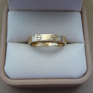 Cartier 750ゴールド リング サイズ50 Cartier Love Ring 18k (0,750) Gold yellow gold size 54 with box