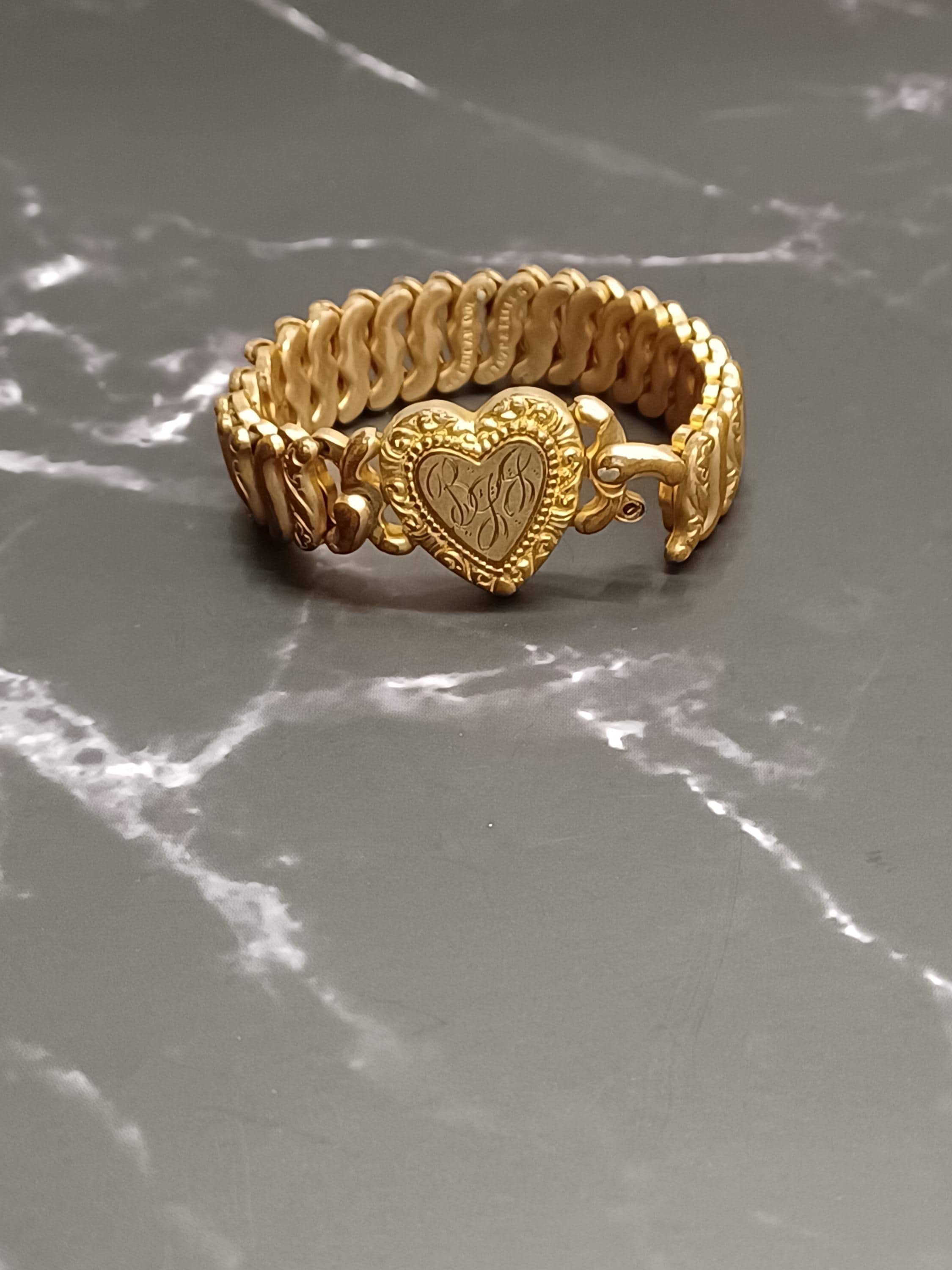 Vintage Jewelry Sweetheart Bracelet - Etsy