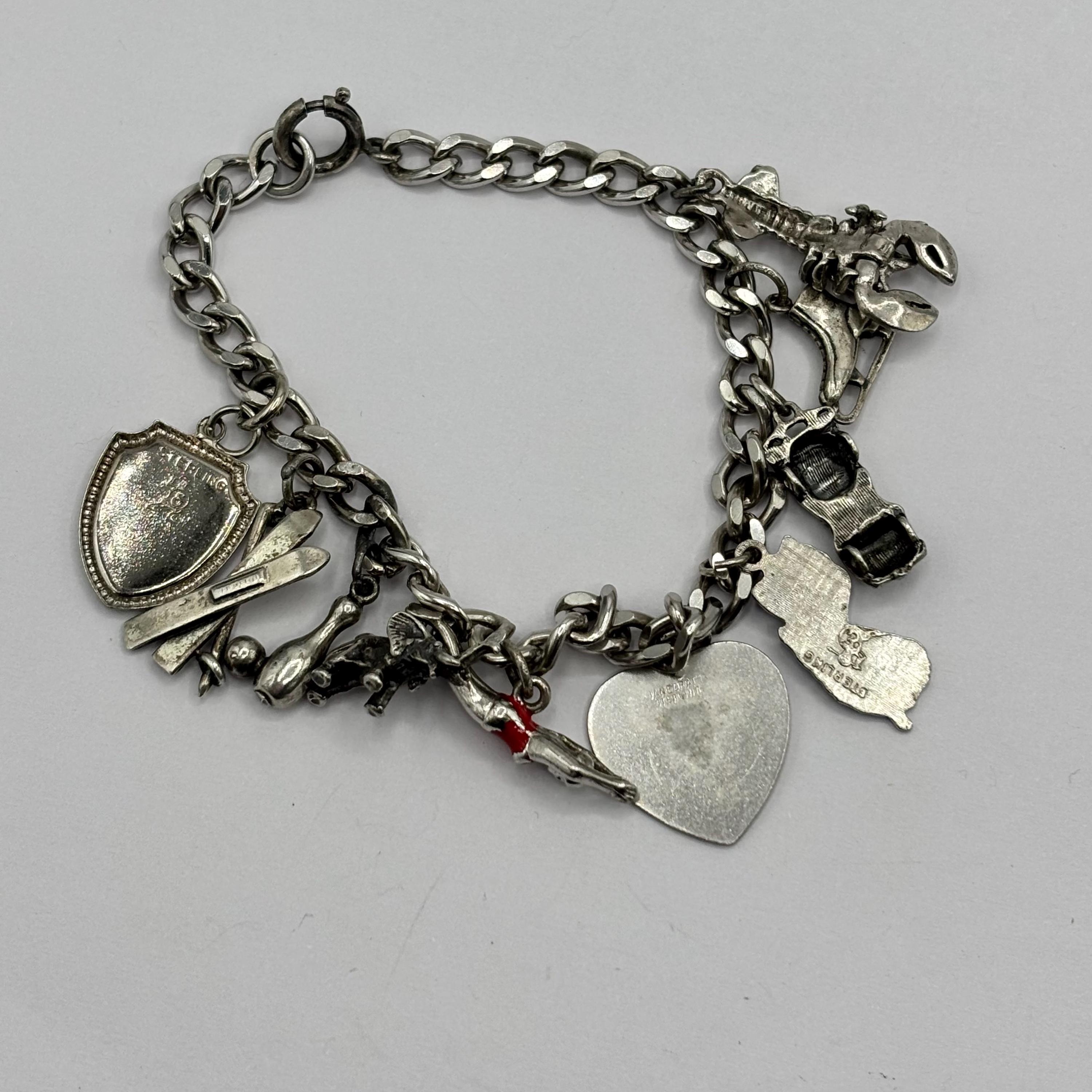 Vintage Danecraft Sterling Silver 925 Hobby/souvenir 10 Charm