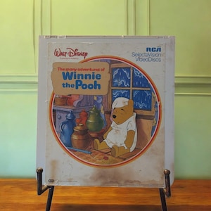 Winnie The Pooh - Vtg CED VideoDisc Walt Disney Productions RCA 1982