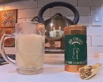 Organic Spiced Masala Chai: Ayurvedic Green Tea Blend