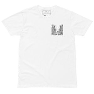 Red Sea Crossing Shirt: Minimalist Christian Graphic Tee