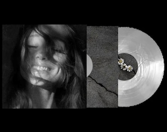 Ariana Grande-petal - blanco perlado translúcido - Vinilo exclusivo para EE. UU.