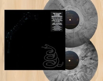 メタリカ 直筆サイン入り ブラックアルバム ビニール - ジェイムズ