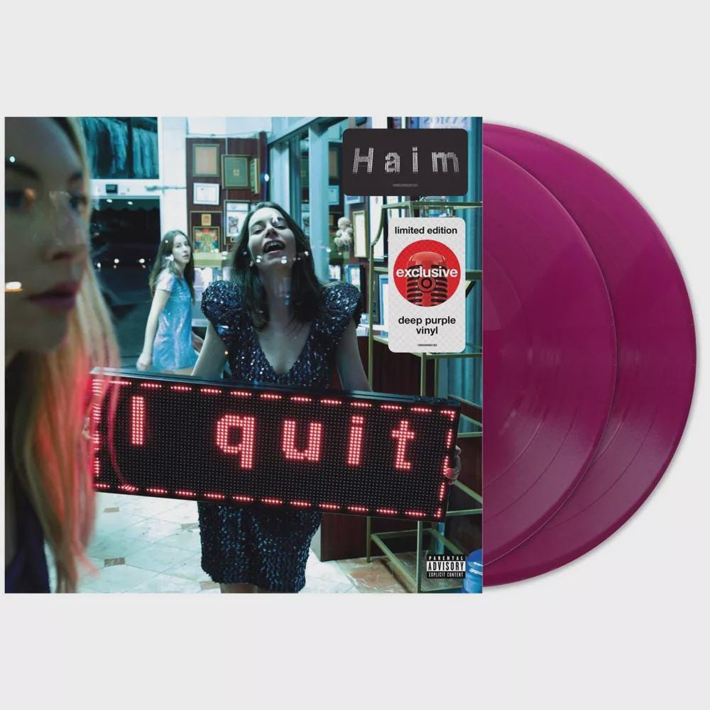 Haim - I Quit- Exclusive 2025 USA Release- Punch Colour