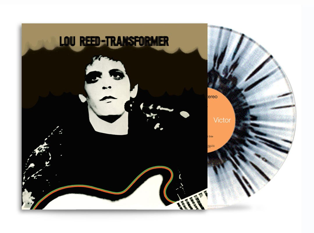 Transformers Reed Lou Reed- Transformer- USA Exclusive Splatter Vinyl-transformer - Etsy