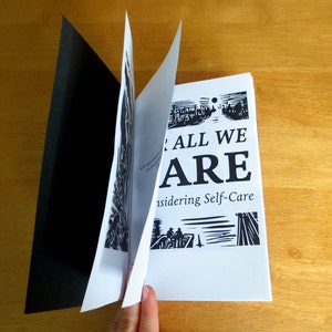 Self as Other: Reflections on Self-Care Zine image 2