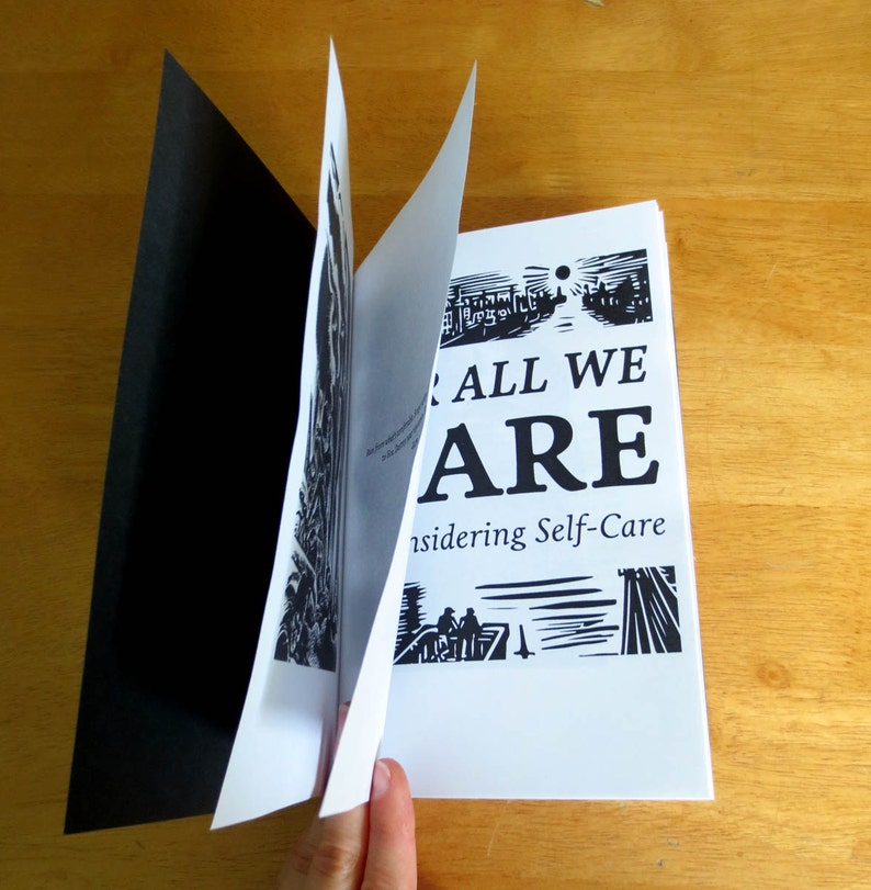 Self as Other: Reflections on Self-Care Zine image 2