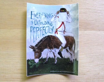 Unfolding Perfectly Sticker