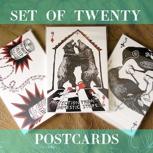 20 Postcard Set - Portable Fortitude