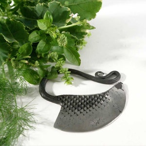 Textured Blacksmith Forged Vegetable / Herb Choppers image 3